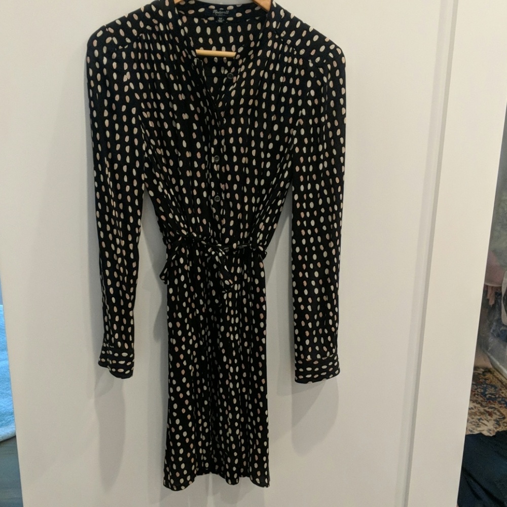 Madewell long sleeve dress